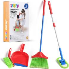 Fabric Cleaning Toys Play22 Broom & Mop Set
