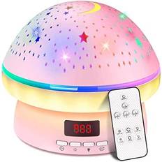 Kid's Room Timer Rotation Star Night Light