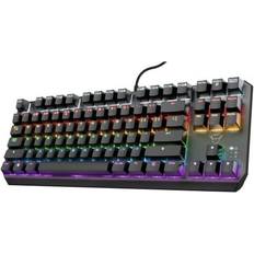 Black gaming keyboard Trust Keyboard 24407 GXT834 Black