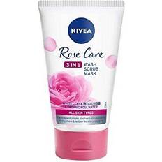 Nivea Facial Masks Nivea Rose Care 3 Organic Rose Water Face Wash Scrub & Mask