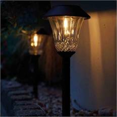 Battery Powered Ground Lighting Luxform Pack Of 4 Tropez Ground Lighting