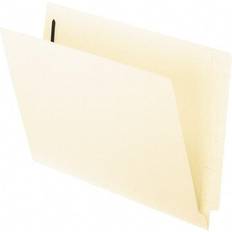 Tops Products End Tab File Folder, 2 Fasteners, Manila, Holds