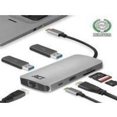 Usb c docking station ACT USB-C Docking Station AC7041