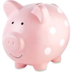 Pearhead Polka Dot Piggy Bank