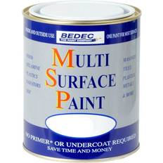Bedec Multi Surface MSP Wood Paint Silver 0.75L