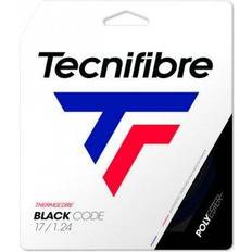 Badmintonsaiten Tecnifibre Black Code 12m Saitenset Schwarz