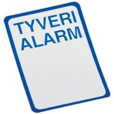 Alarm skilt ADI Tyveri Alarm Skilt AP999