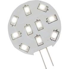 LED PÆRER Led g4-kort 8-30v varmhvid pin i side 2w