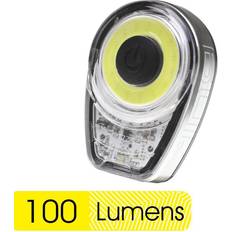 Iluminación y Equipamiento de Estudio Moon luz delantera usb para bicicletas Ring-W Argenté