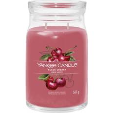 Yankee Candle Black Cherry 9.3 cm x 15.7 cm - Red Candela Profumata