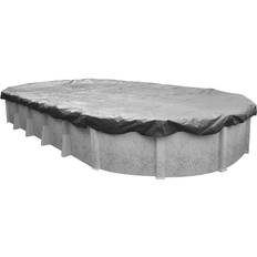 Swimming Pools & Accessories Robelle 12-Year Platinum Oval Winter Pool Cover 16 x 25 ft. Pool