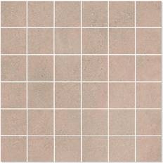 Mosaik fliser 5x5 Hill Ceramic Mosaik Klinker Integra Beige 5x5 30x30cm