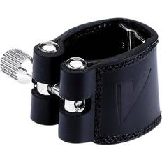 Vandoren Leather Saxophone Ligature With Cap Bari Sax With Plastic Cap