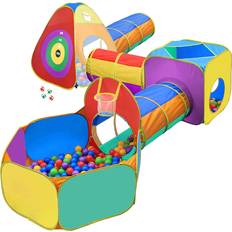 Metal Ball Pit Set Hide N Side 6 Piece Ball Pit