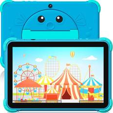 Tablets Kids Tablet 10.1 inch Tablet for Kids WiFi Kids Tablets Android Toddler Tablet with Dual Camera Android 11.0 2GB 32GB ROM 1280x800 HD IPS Touchscreen Parental Control YouTube Neflix (Blue)