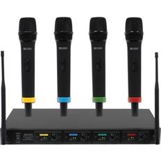 W Audio RM Quartet Handheld Wireless Radio Microphone System