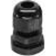 InLine 44012B, Sort, 10 stk, 1,2 cm, 6 mm
