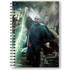 Multicolor Bloc de notas SD Toys Harry Potter Notebook with 3D-Effect Voldemort Poster