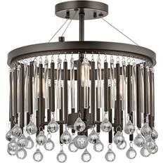 Kichler Elstead Piper 3 Ceiling Flush Light