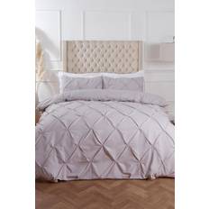 Superking Housse de couette Gris, Blanc, Argent