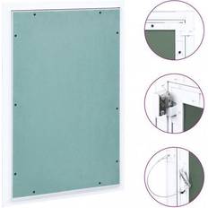 Revisionsklappen vidaXL Revisionsklappe mit Aluminium-Rahmen und GK-Einlage 400x600 mm