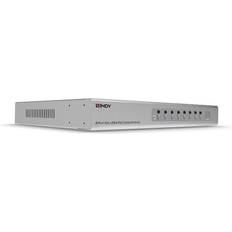 Lindy 39526 interruptor KVM Montaje en rack Plata