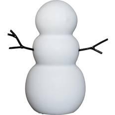 Keramiikka Joulukoristeet DBKD Snowman Large Keramiikka Valkoinen