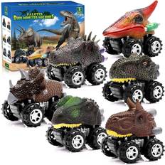 Animals Cars Palotix Dino Monster Machines 6pcs