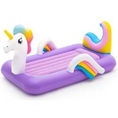 Violet Matelas Gonflables Bestway Lit gonflable enfant Licorne Up In & Over 196 x 104 x 84 cm Violet