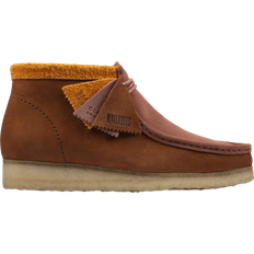 Marrón - Mujer Mocasines Clarks Wallabee - Brown