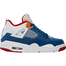 Nike Air Jordan 4 Retro Messy Room GS - French Blue/White/Gym Red/Pearl White/Chutney/Altitude Green