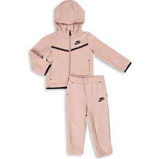 Other Sets Nike Kid's Sportswear Tech Fleece Jacket & Pants Set - Pink Oxford (86H052)