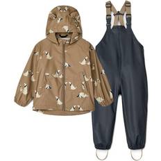 Grønne Regntøy Liewood Melodi Printed Rainwear Set