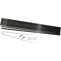 Glasfiberstænger ø 9,5 mm/ 5500 mm