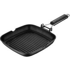 Placa de hierro fundido Sartenes para asar San Ignacio Grillpfanne 24x24x3,7cm Gepresstes Expert [E3-14584] 24 cm