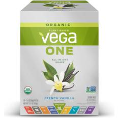 Vega Non-GMO Plant-Based One All-In-One Shake with Probiotics French Vanilla