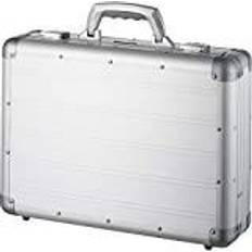 Silber Laptoptaschen Alumaxx, Koffer, ATTACHÉKOF.VENTURE SIL, Silber, (19l, Handgepäck (bis 50l)