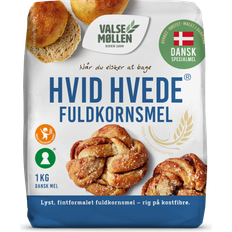 Hvid hvedemel Danish White Wheat Whole Grain Flour 1000g