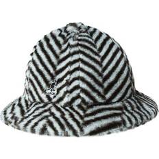 Kangol Faux Fur Casual Hat - Grey Herringbone