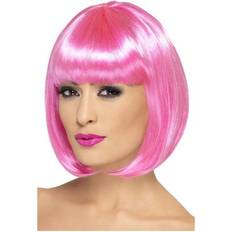 Smiffys Partyrama Wig Short Bob With Fringe