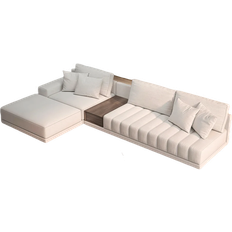 4 Seater - Sofa Set Sofas Homary L-shaped Sofa 320cm 3pcs 4 Seater