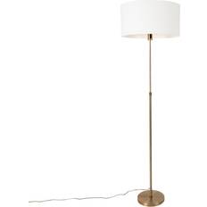 Bronze Lampes sur Pied QAZQA verstelbaar Parte Floor Lamp