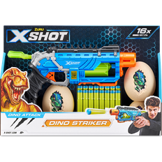 Xshot Legetøjsvåben Xshot Dino Attack Dino Striker Foam Dart Blaster (16 Darts, 4 Eggs)