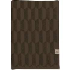 Mette Ditmer Geo Bath Towel Brown (140x70cm)