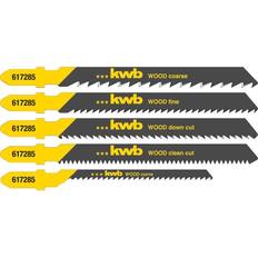 Kwb 617285 Jigsaw blade set for wood 5 pc(s)