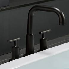 Tub & Shower Faucets Kohler K-T14428-4 Purist Deck Roman Matt Black