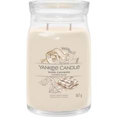 Yankee Candle Signature Warm Cashmere Świeca Duża 567g Duftlys 567g