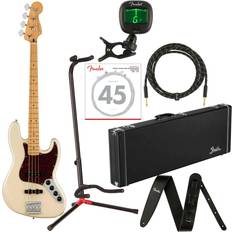 E-Bässe Fender Player Plus Jazz Bass Guitar, Olympic Pearl