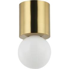 Chrome Ceiling Flush Lights Dainolite Theron Ceiling Flush Light 4.8"