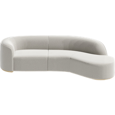 Homary Curved Sofa 340cm 5 Seater